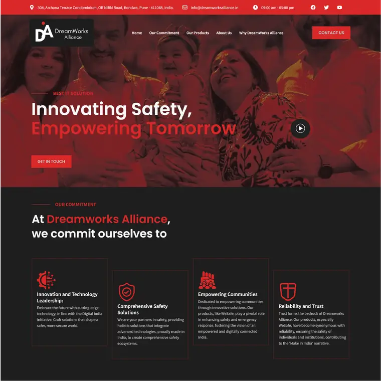Dreamworks Alliance website